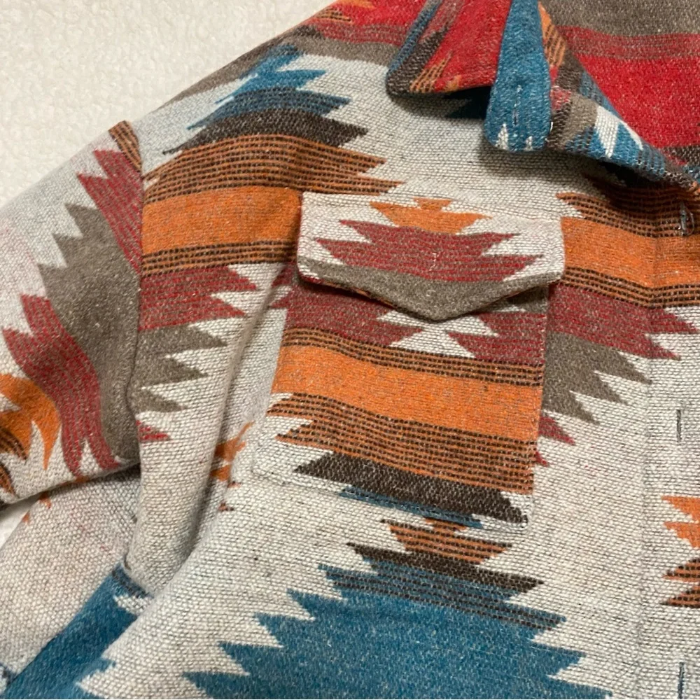 Oversized Multi-Color Jacket - Picture 3 of 9